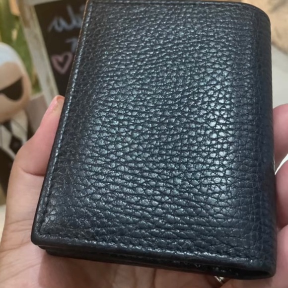 ❌SOLD ❌GUCCI Butterfly Marmont Compact Leather Card Holder - Picture 2 of 5